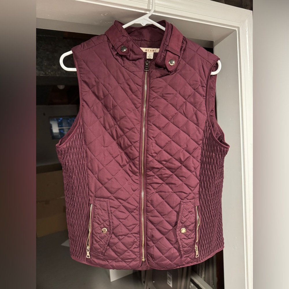 Large Purple Vest from Francesca’s